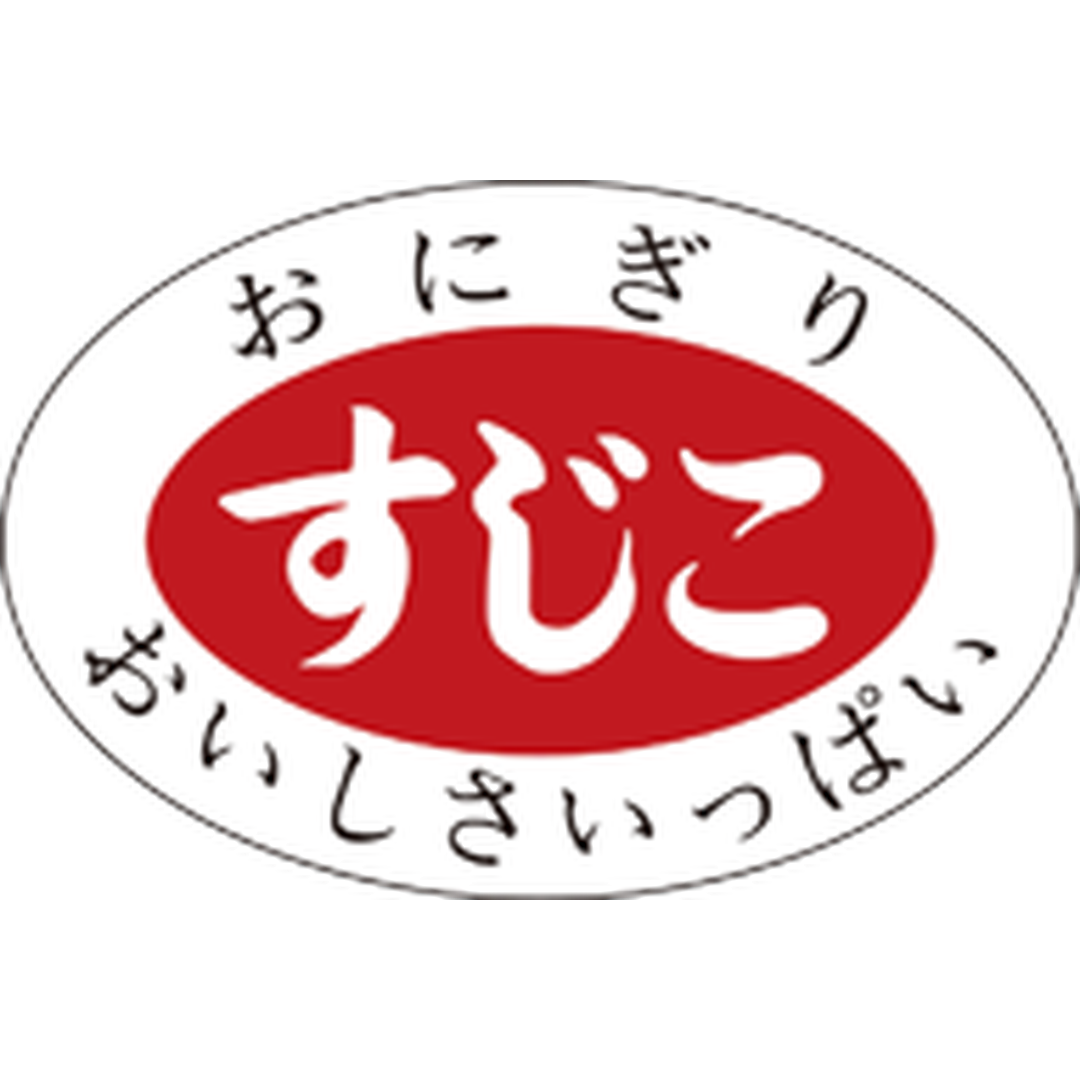 ARC POPシール おにぎりすじこ PI【30mm×20mm】1000枚入 LA170S-01