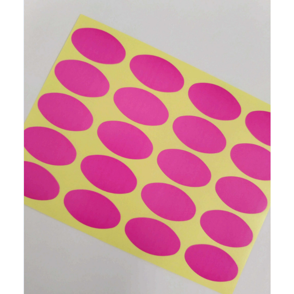 ARC POPシール ピンク無地 RE【30mm×17mm】1000枚入 LQ327S-03