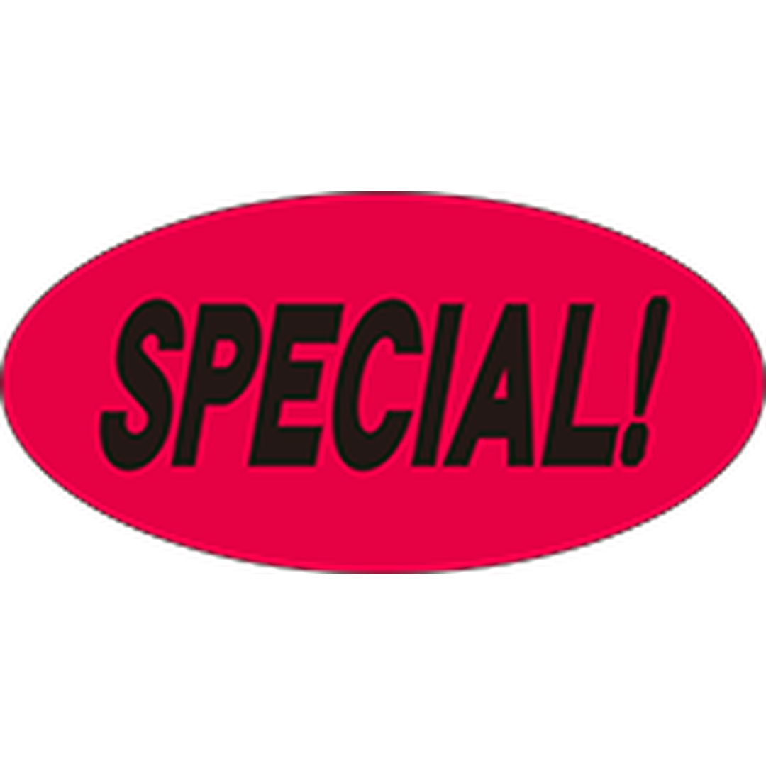 ARC POPシール SPECIAL 三カ国語OR【25mm×50mm】300枚入 LQ923S-01
