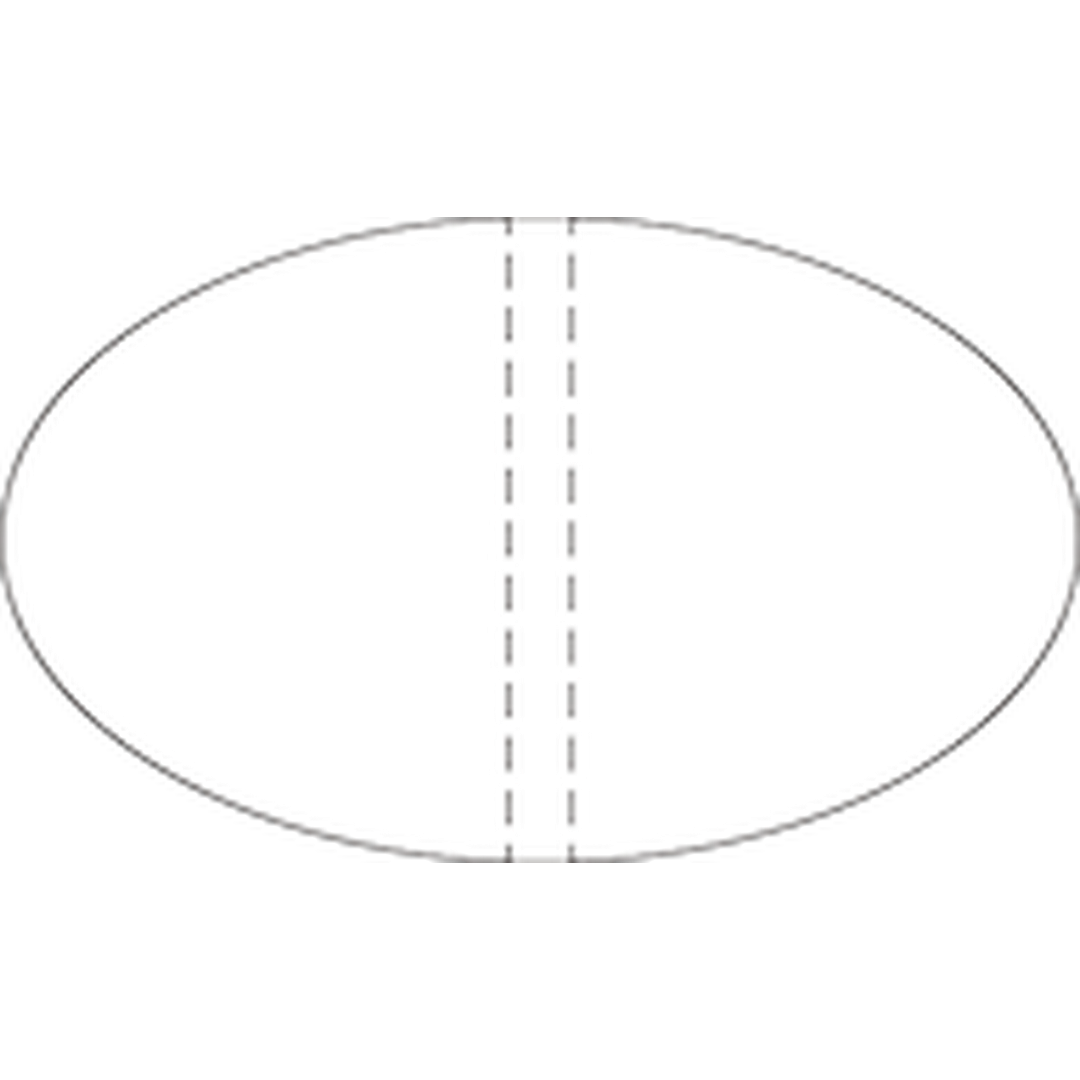 ARC POPシール 透明ﾐｼﾝﾀﾞｴﾝ30X50RE【30mm×50mm】300枚入 LQ941S-01