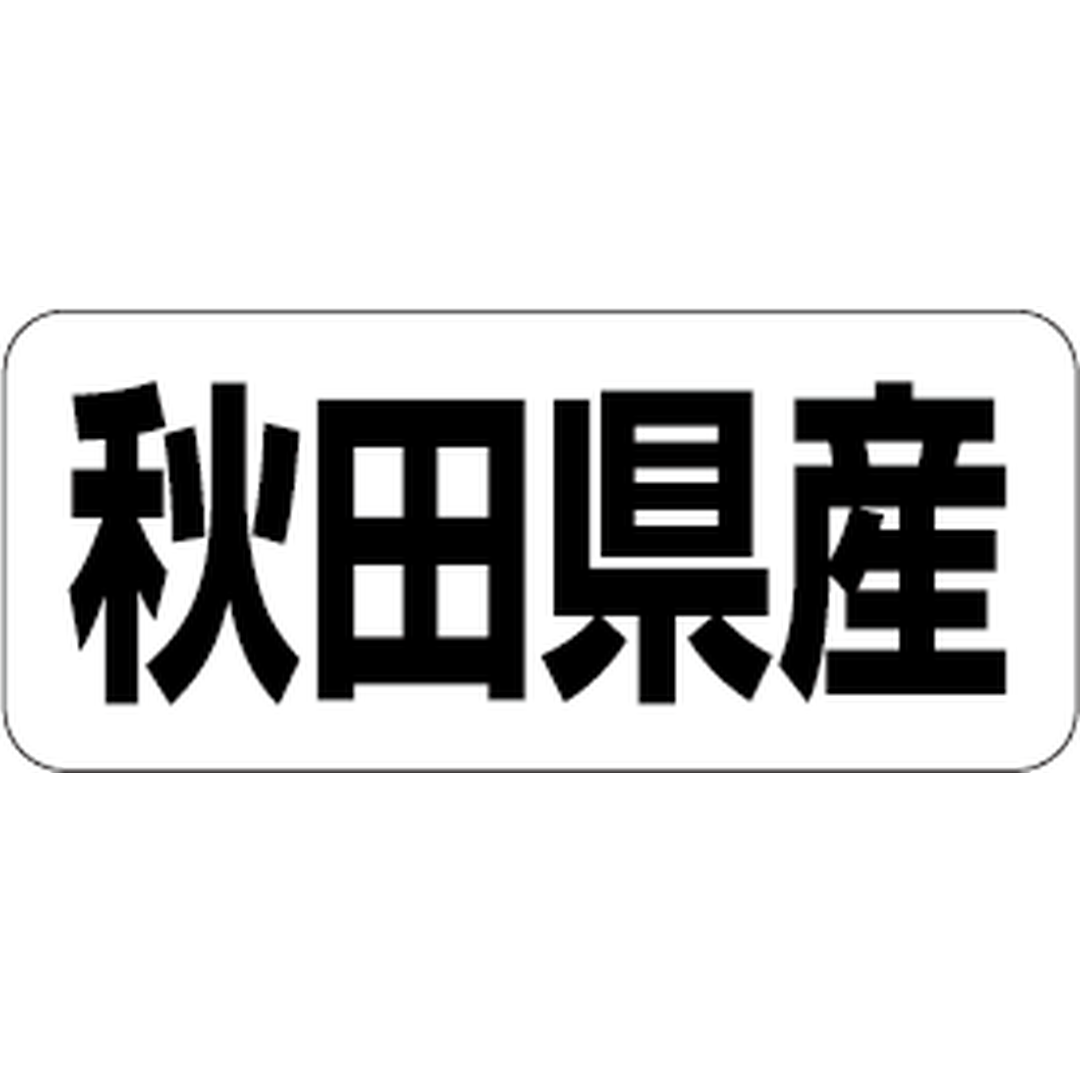 ARC POPシール 秋田県産 RE【35mm×15mm】500枚入 LRF0003S-01