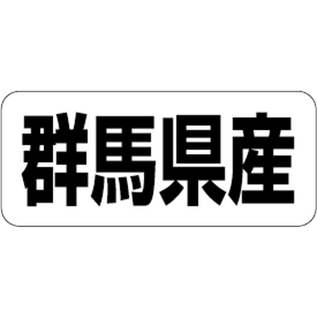 ARC POPシール 群馬県産 RE【35mm×15mm】500枚入 LRF0010S-01
