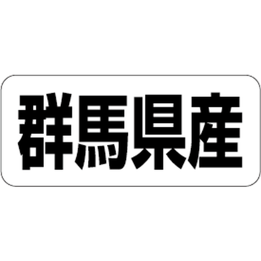 ARC POPシール 群馬県産 RE【35mm×15mm】500枚入 LRF0010S-01
