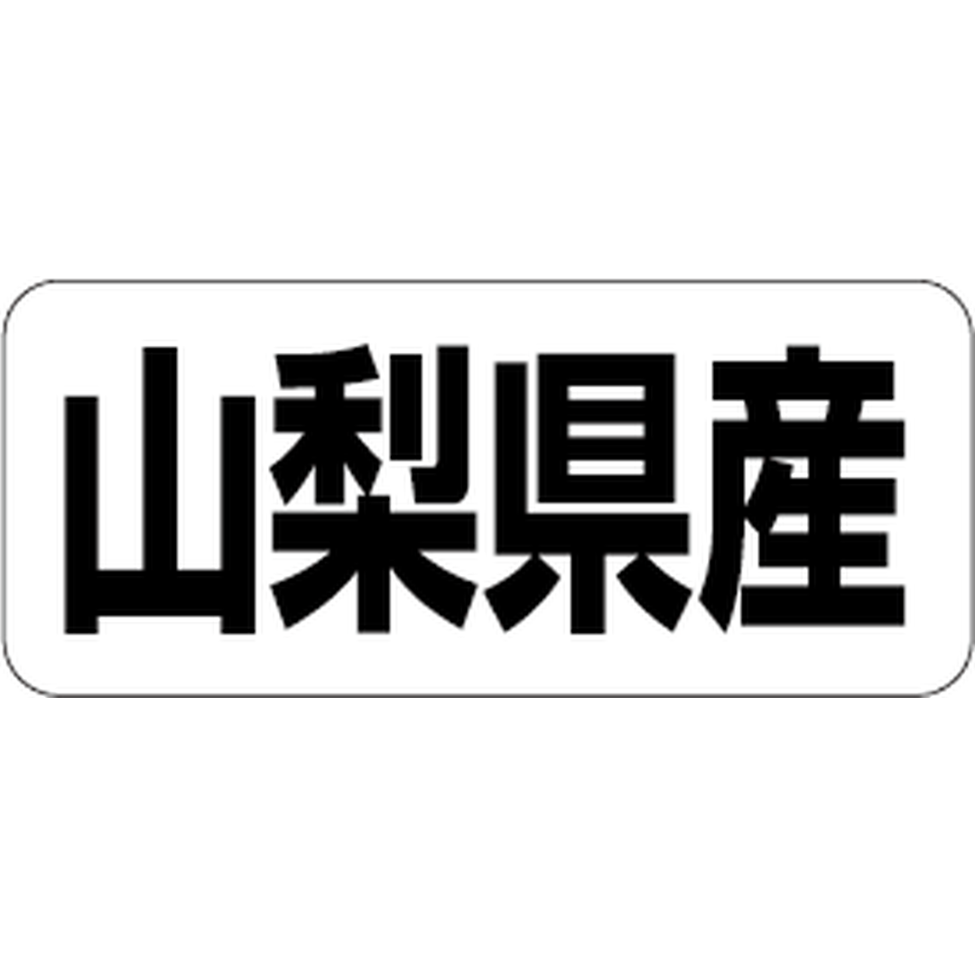 ARC POPシール 山梨県産 RE【35mm×15mm】500枚入 LRF0015S-01