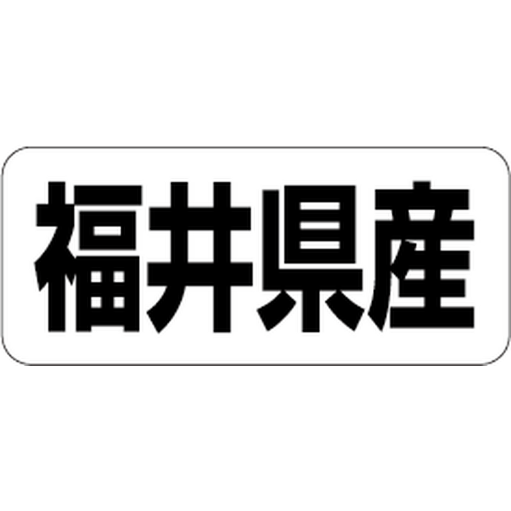 ARC POPシール 福井県産 RE【35mm×15mm】500枚入 LRF0020S-01