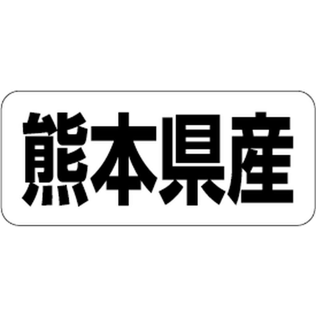 ARC POPシール 熊本県産 RE【35mm×15mm】500枚入 LRF0044S-01