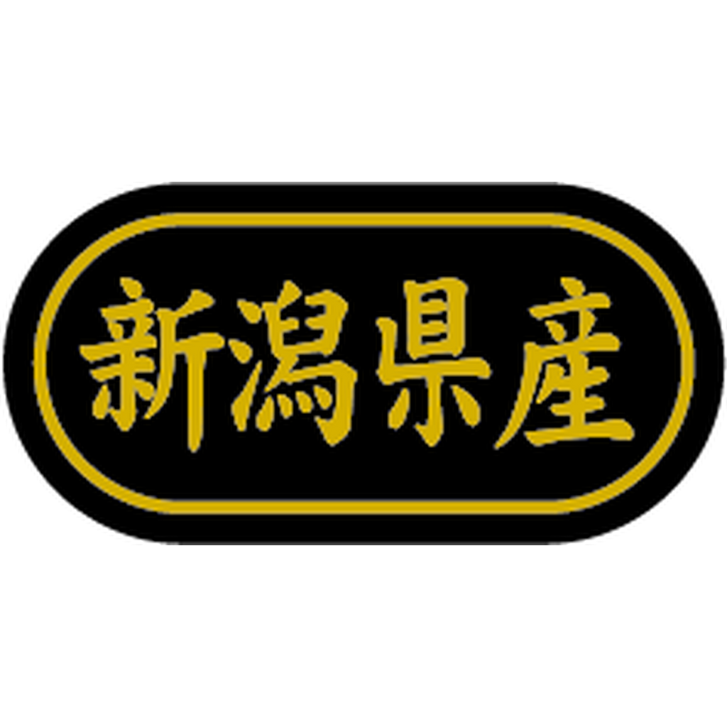 ARC POPシール 新潟県産 金箔 BR【30mm×15mm】500枚入 LSL0017S-01