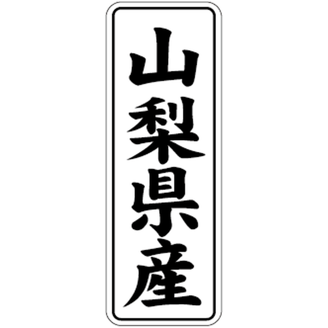 ARC POPシール 山梨県産 BL【42mm×15mm】1000枚入 LVL0015S-01