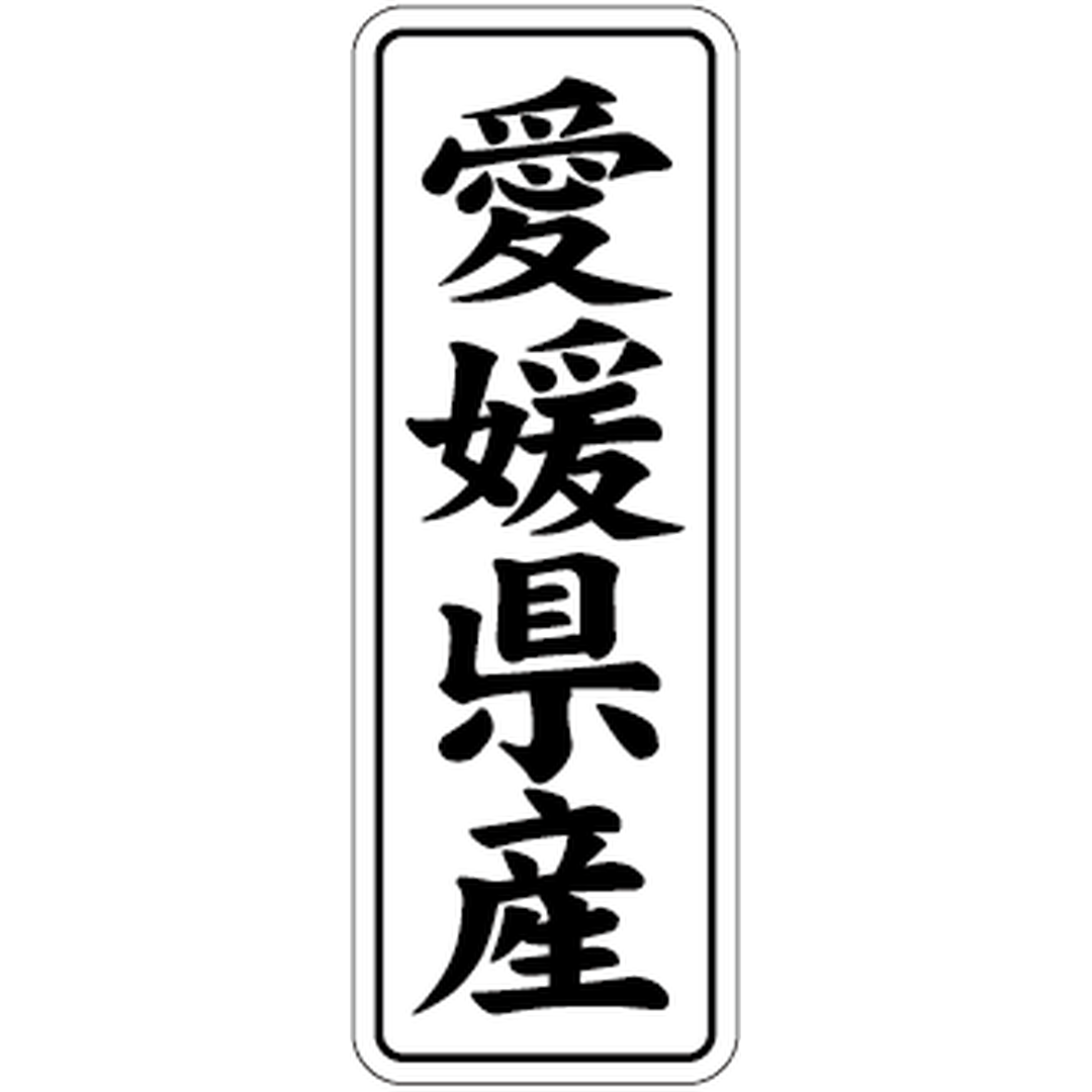 ARC POPシール 愛媛県産 BL【42mm×15mm】1000枚入 LVL0038S-01