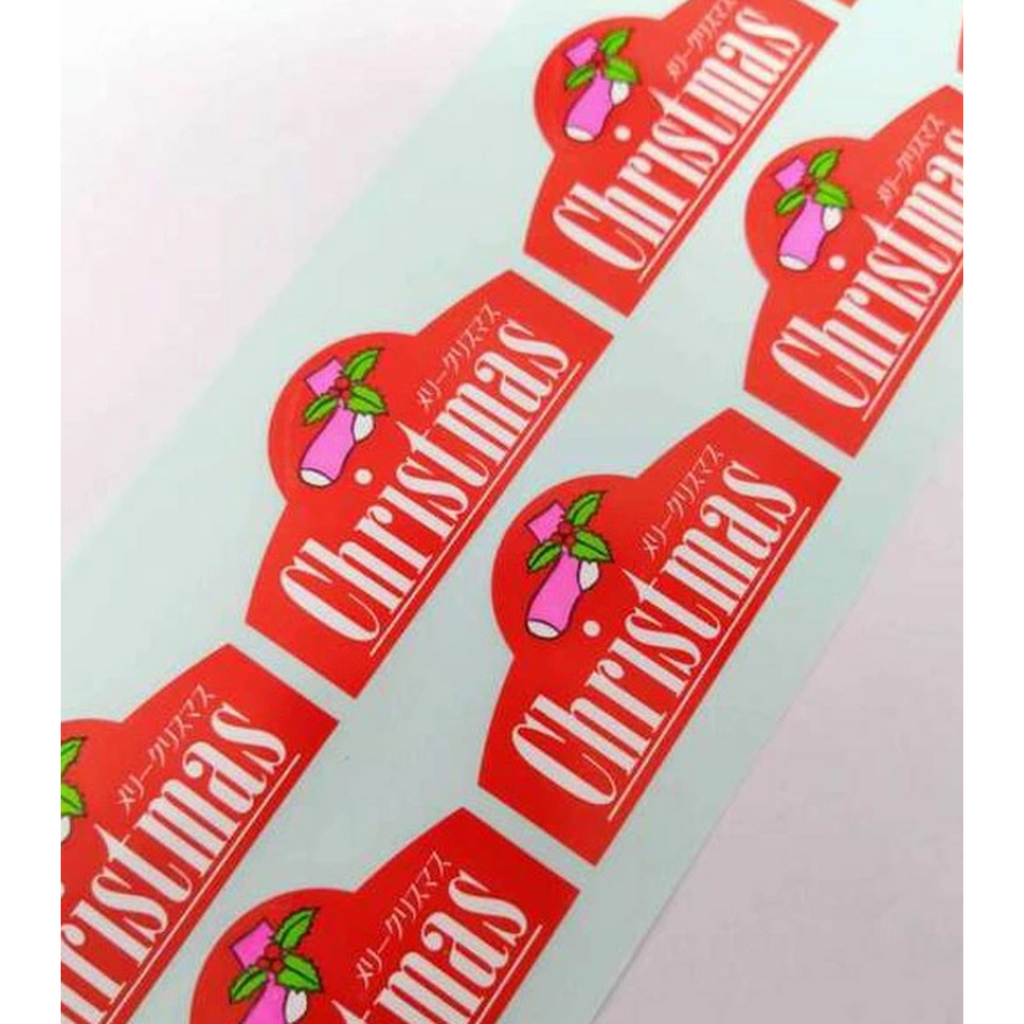 ARC POPシール クリスマスｸﾂｼﾀ PI【30mm×55mm】500枚入 LX102S-02