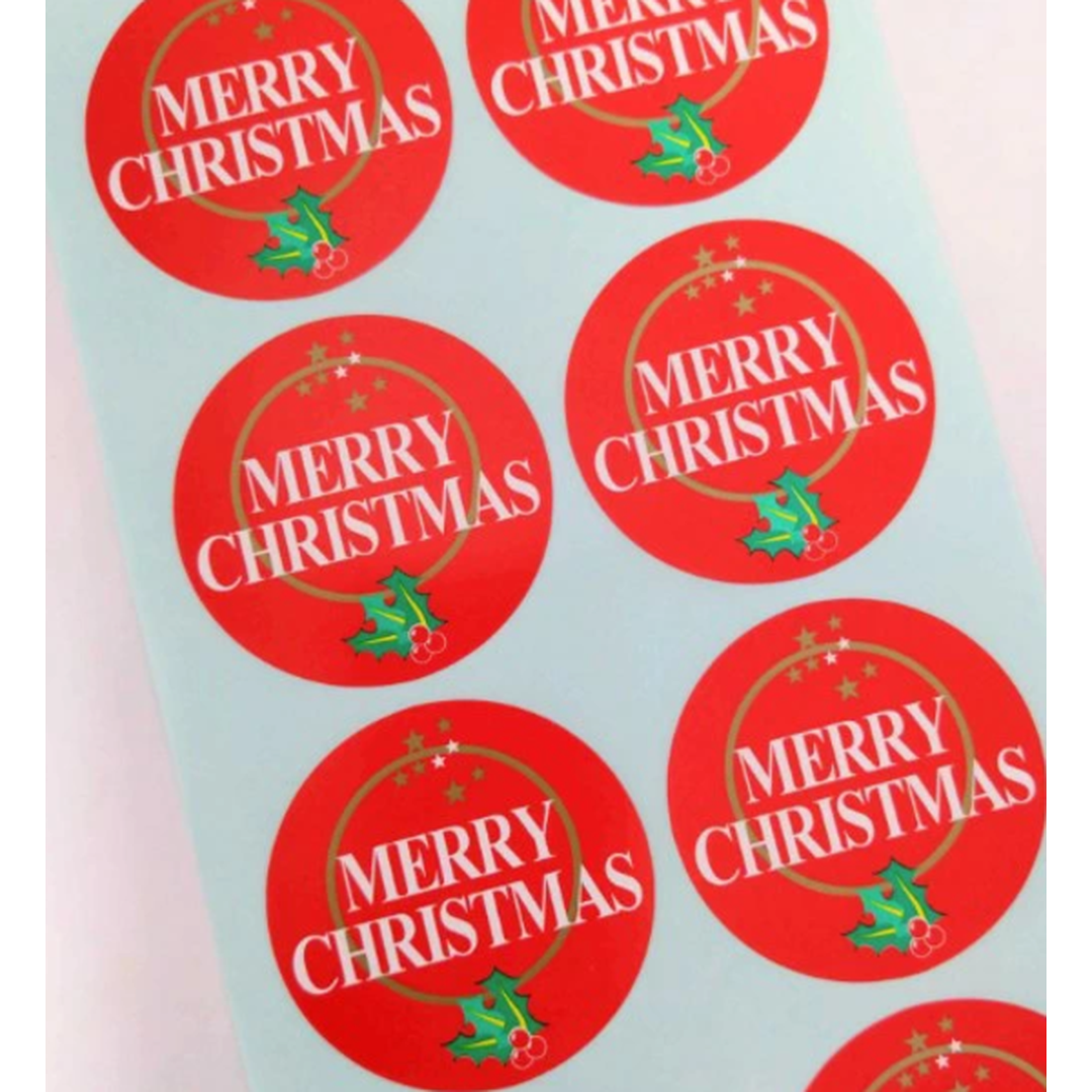 ARC POPシール メリークリスマスPI【45mm×45mm】300枚入 LX244S-02