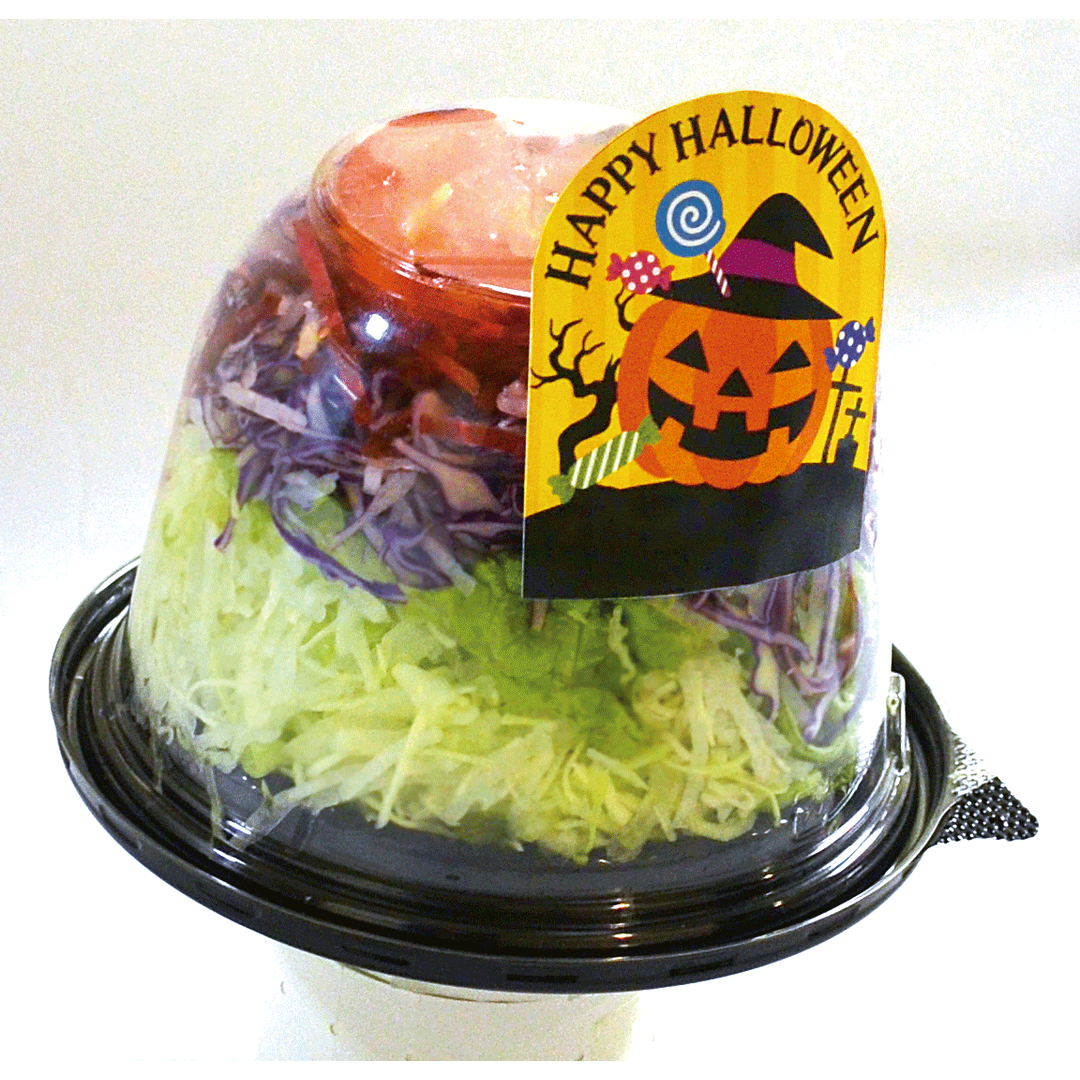 ARC POPシール ﾊﾛｳｨﾝ ﾊﾐﾀﾞｼｰﾙ BU【55mm×65mm】100枚入 LX499S-03