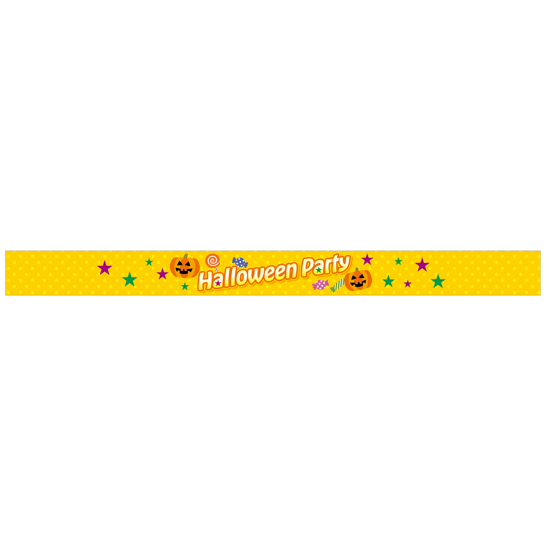 ARC POPシール ﾊﾛｳｨﾝﾊﾟｰﾃｨｰ帯 BL【30mm×360mm】100枚入 LX541S-01