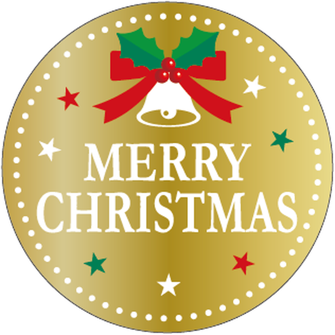 ARC POPシール ﾒﾘｰｸﾘｽﾏｽ絶縁箔 BL【40mm×40mm】200枚入 LX549S-01