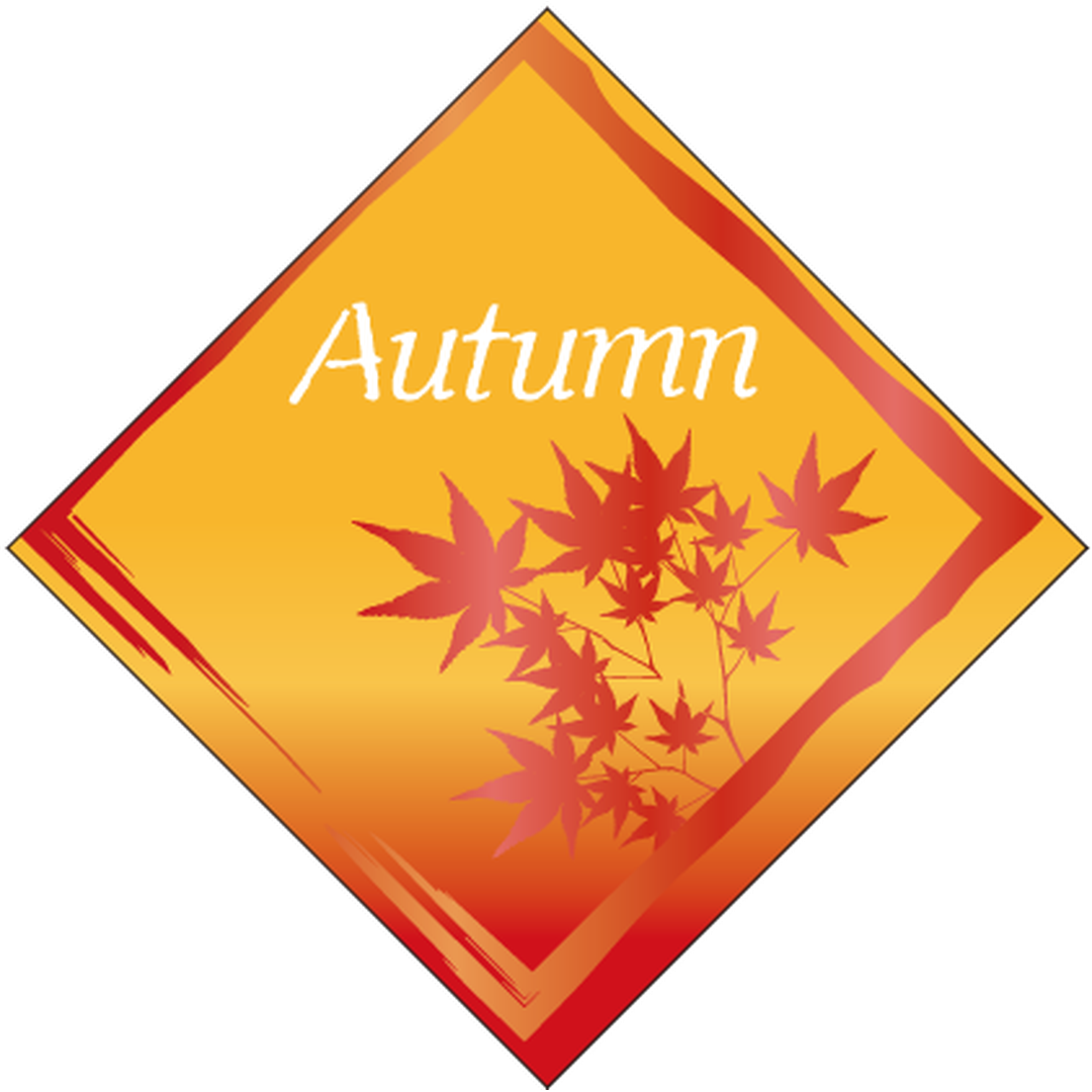 ARC POPシール AUTUMN ﾋﾟｯｸ RE【25mm×25mm】100枚入 LX607S-03