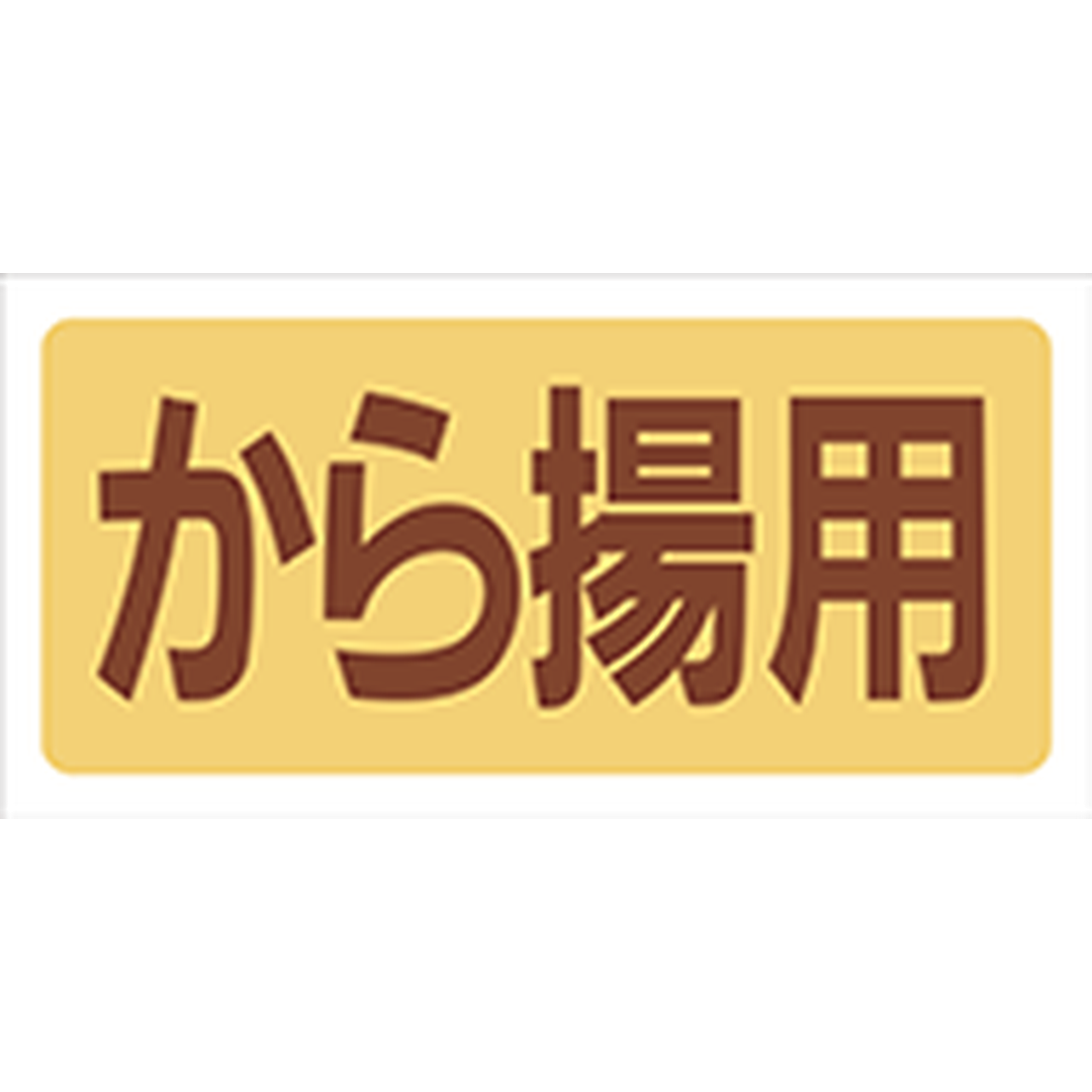 ARC POPシール から揚用 大 RE【50mm×25mm】500枚入 LY109S-01