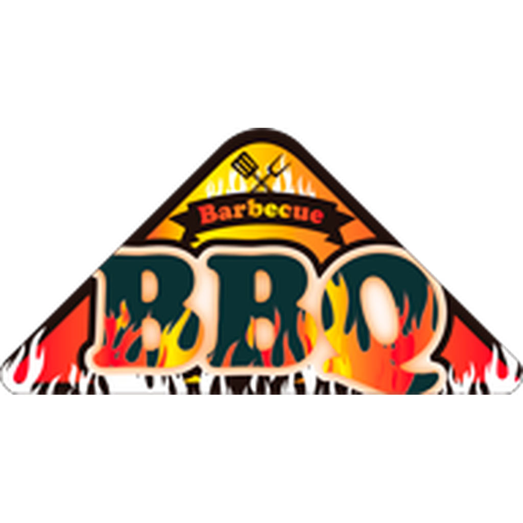 ARC POPシール BBQ ﾍﾝｹｲ GR【100mm×100mm】200枚入 LY609S-01
