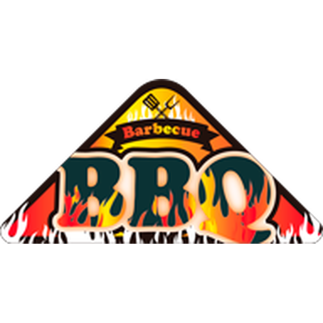 ARC POPシール BBQ ﾍﾝｹｲ GR【100mm×100mm】200枚入 LY609S-01