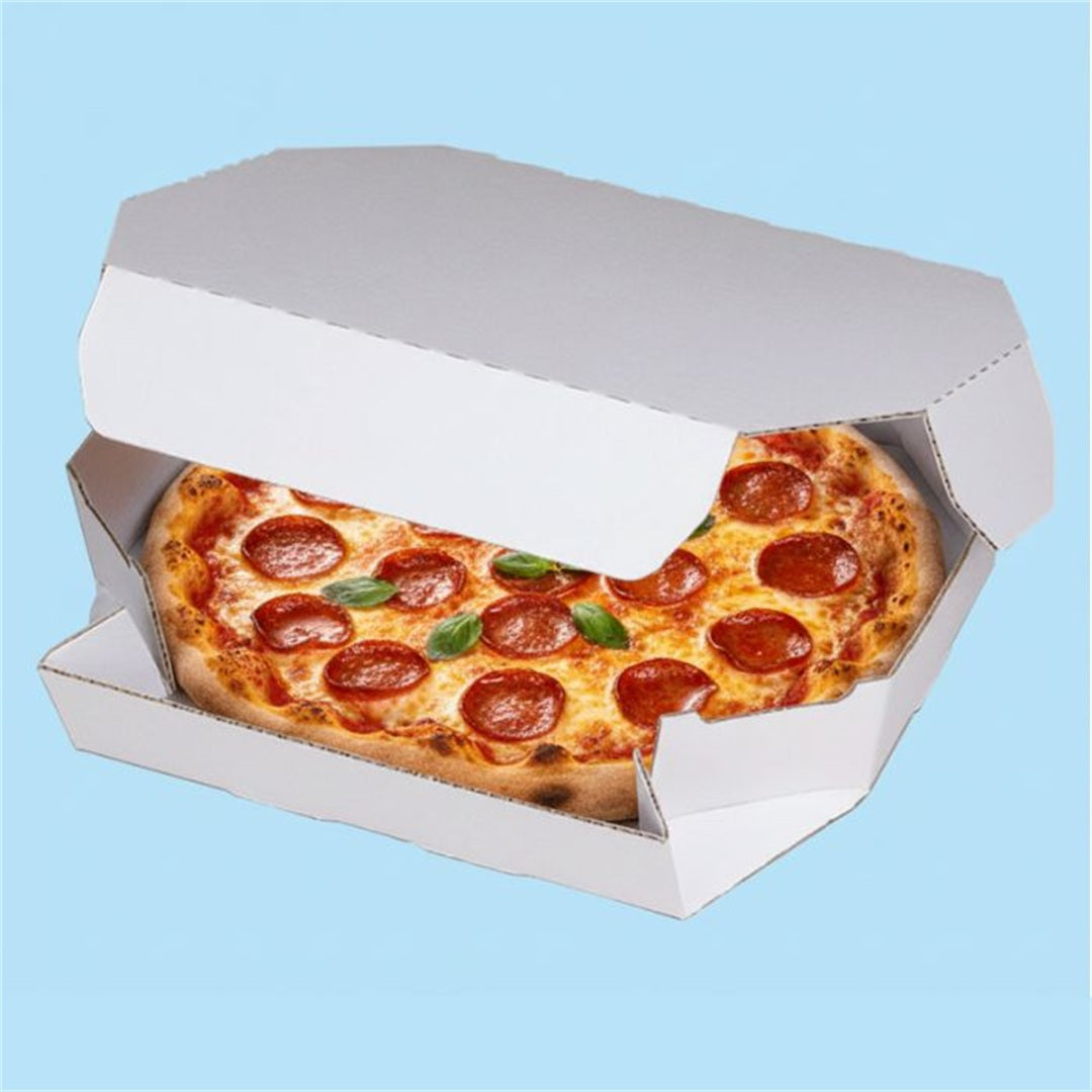 ピザ箱 8インチ S ピザを入れた状態
