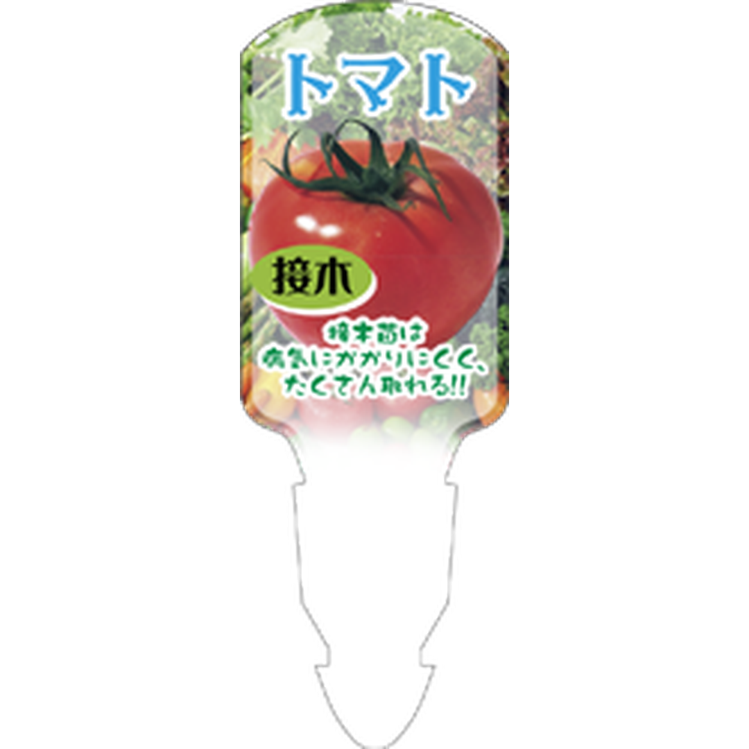 ARC トマト ツギキ ツインフック 園芸用ラベル【139.5mm×50mm】100枚入 T1SLA008-01