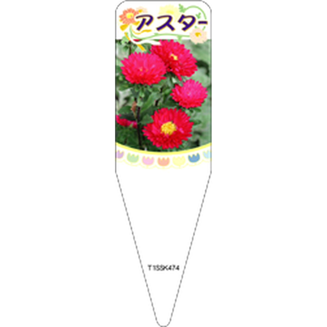 ARC アスター アカ Ｓ 園芸用ラベル【115mm×34mm】100枚入 T1SSK474-01