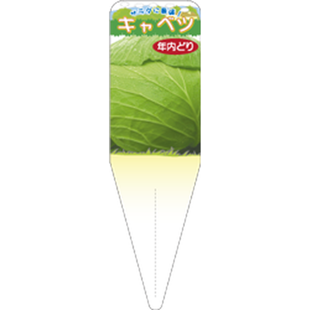 ARC キャベツ ネンナイドリ S 園芸用ラベル【115mm×34mm】100枚入 T1SSK696-01