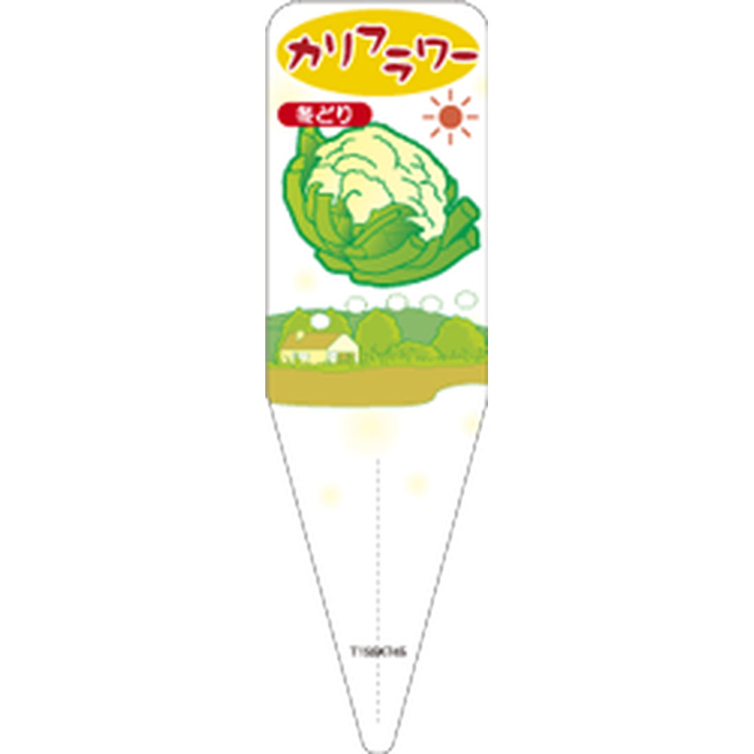 ARC カリフラワー フユドリ Ｓ 園芸用ラベル【115mm×34mm】100枚入 T1SSK745-01