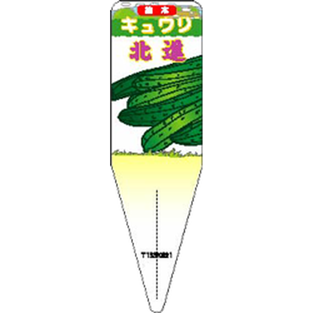 ARC キュウリ ホクシン イラスト S 園芸用ラベル【115mm×34mm】100枚入 T1SSK821-01