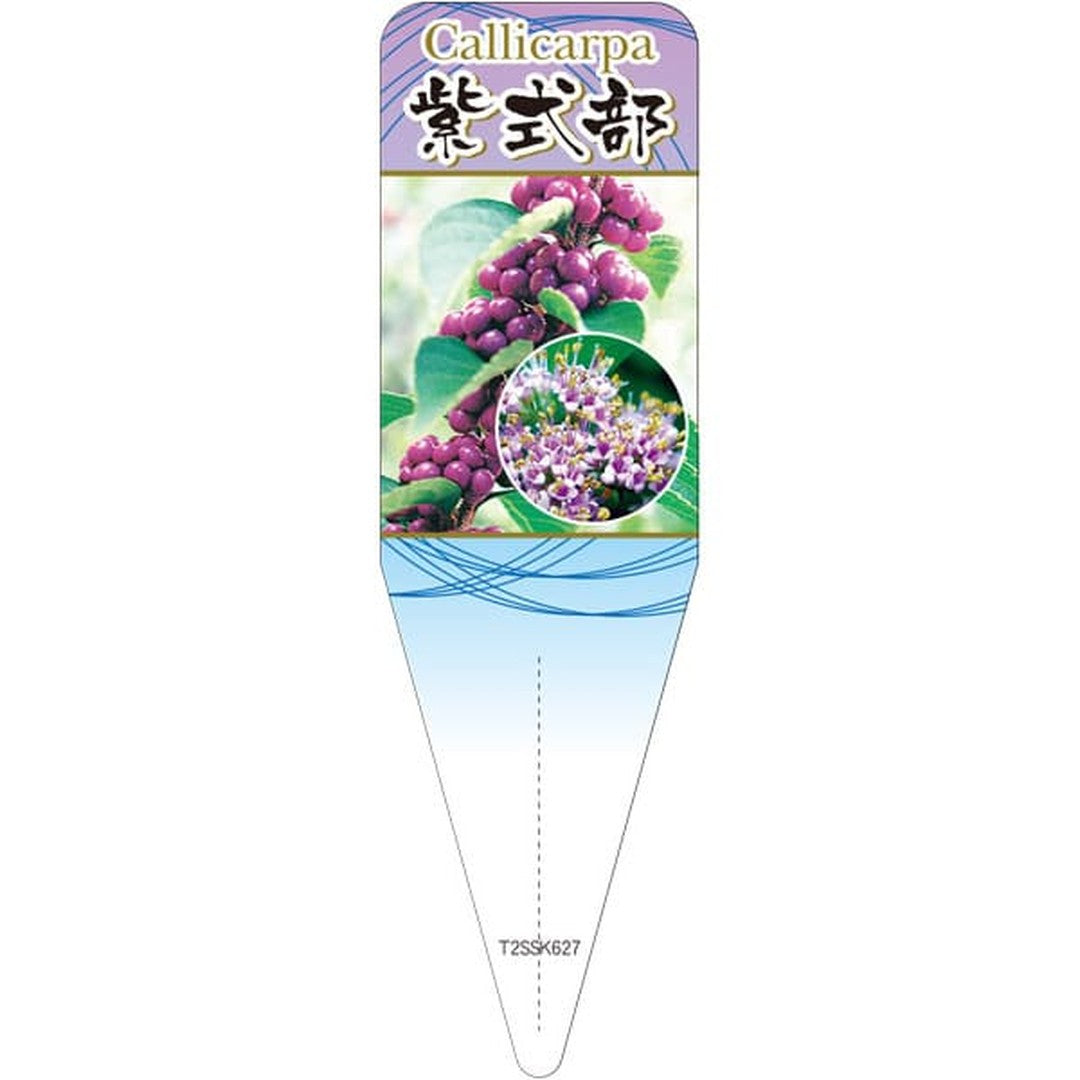 ARC ムラサキシキブ S 園芸用ラベル【115mm×34mm】100枚入 T2SSK627-01