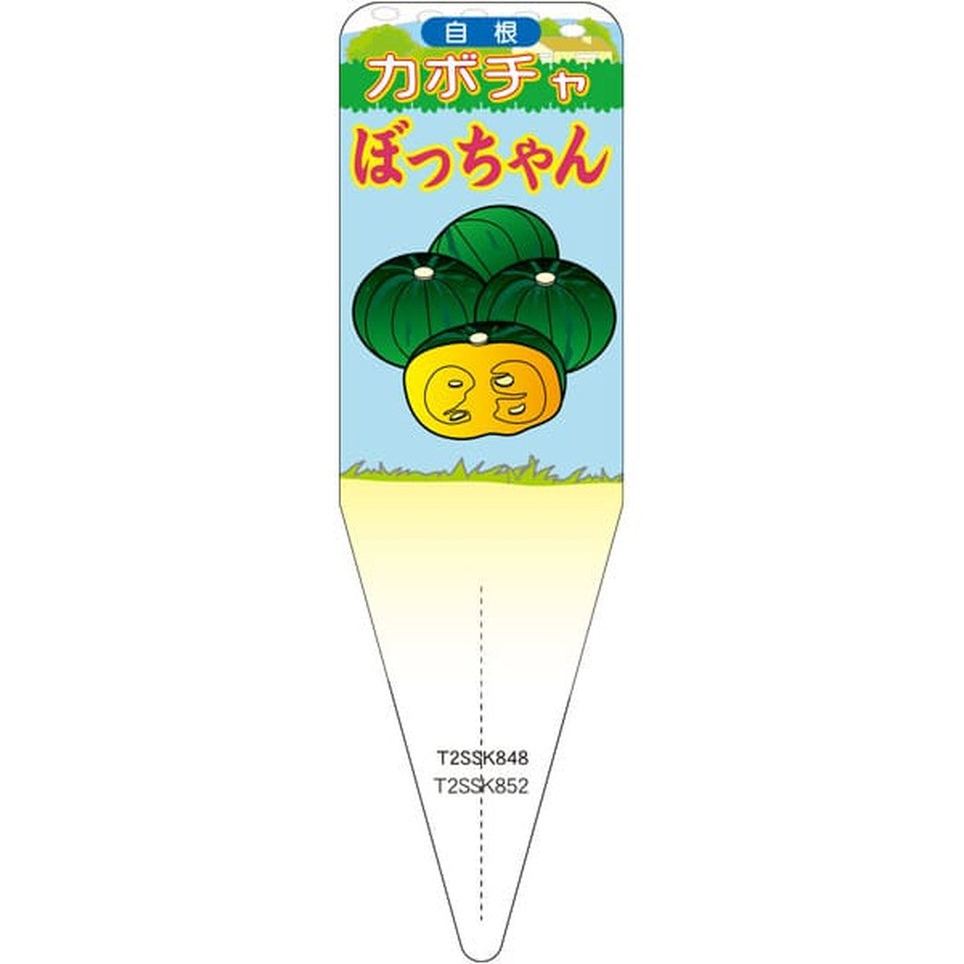 ARC カボチャ ボッチャンジコン S 園芸用ラベル【115mm×34mm】100枚入 T2SSK852-01