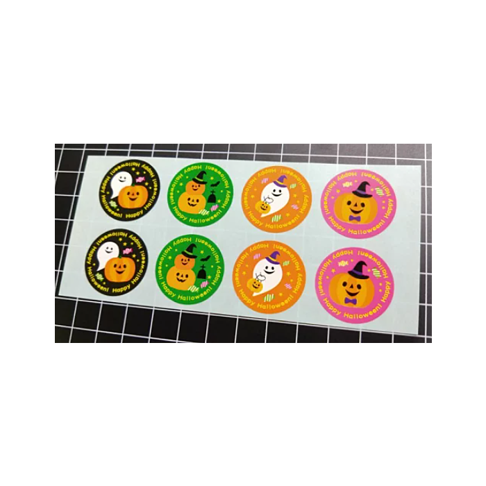 ハロウィンアソートB BU【25mm×25mm】200枚入 | POPシール | ラベル