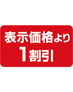 表示より1割リード BU