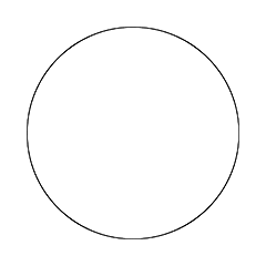 透明止めラベルマル  PI【30mm×30mm】500枚入